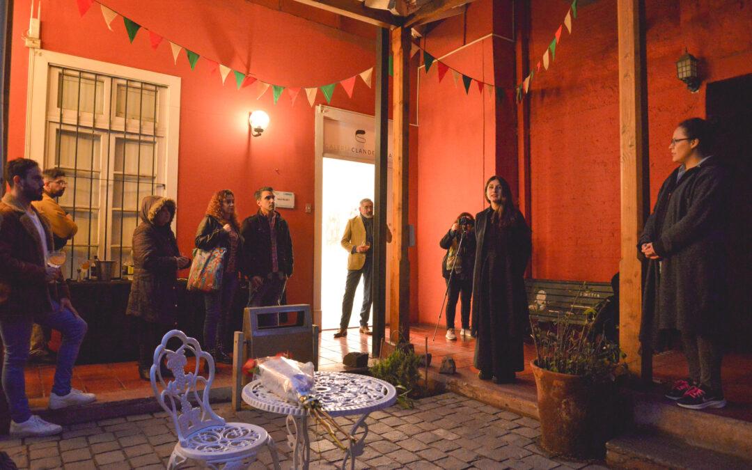 Inauguración: 07 de Septiembre a las 19:00 hrs. Montecarmelo Av. Bellavista 0594,Providencia. Artista: Melania Macaya